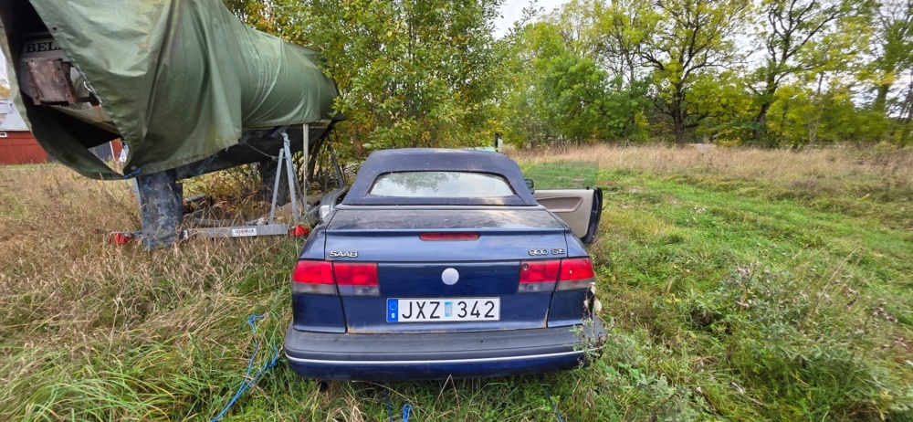 1320020-8 Saab 900 Cabriolet 2.0 Turbo Manual, 185hp, 1995 (Repair item)