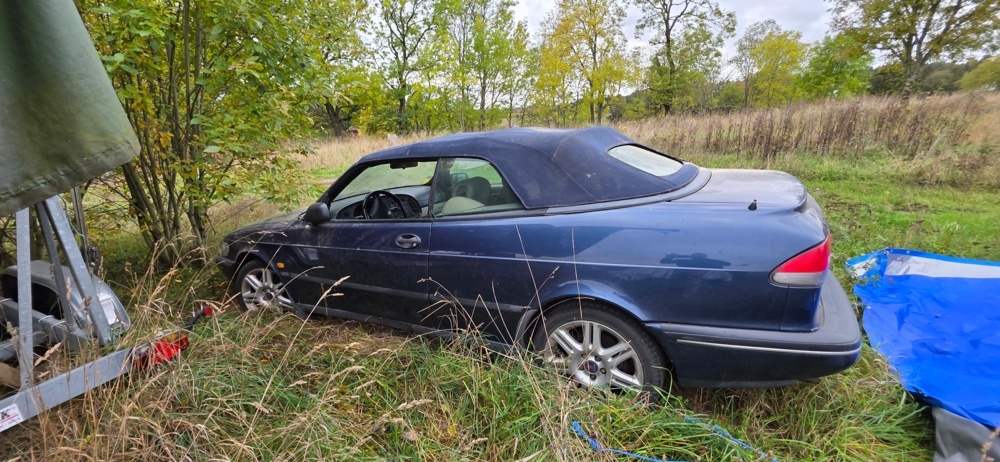 1320020-11 Saab 900 Cabriolet 2.0 Turbo Manual, 185hp, 1995 (Repair item)