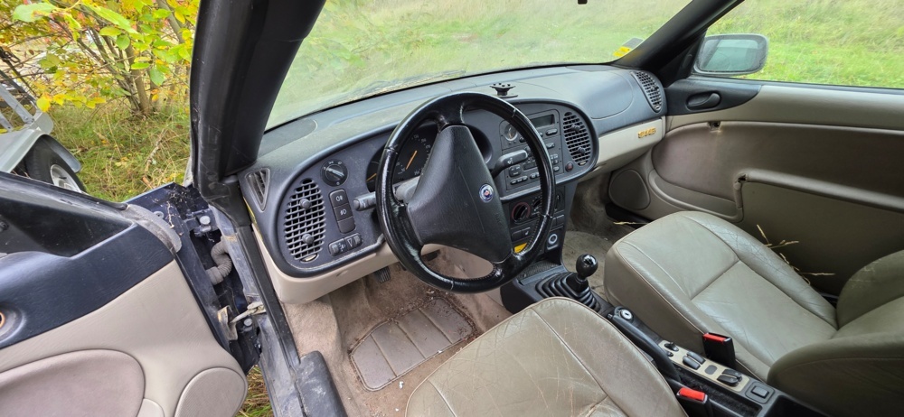 1320020-14 Saab 900 Cabriolet 2.0 Turbo Manual, 185hp, 1995 (Repair item)