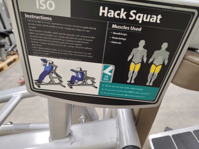 1448176-7 Leg press/squat machine – ISO Lever