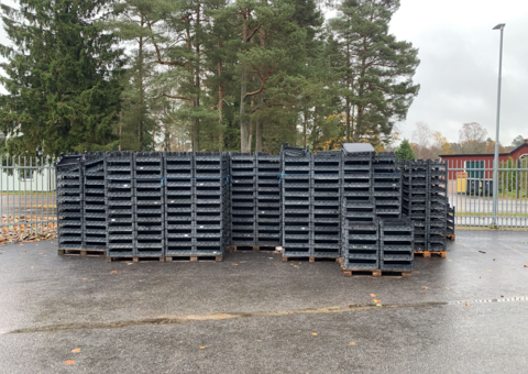 Bild som representerar auktionen - Avyttring 440 st Plastbackar