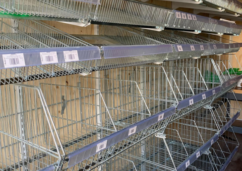 Bild som representerar auktionen - Avyttring lagerhyllor