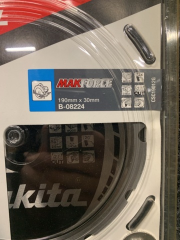 1448516-3 2 saw blades Makita 190x30mm