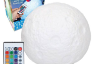 1448265 2 pcs Moon lamp with remote control LED