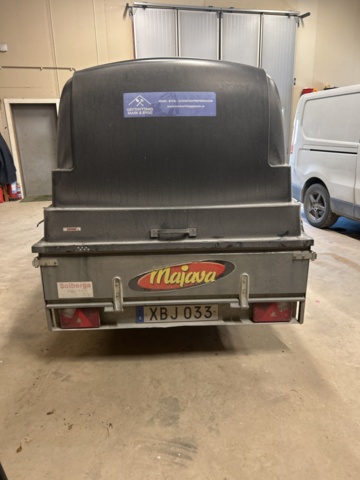 1429985-5 2 pcs Fiber blowing equipment incl. trailer and accessories - Majava M 5032 LJ -2018