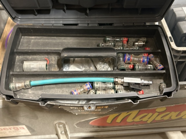 1429985-56 2 pcs Fiber blowing equipment incl. trailer and accessories - Majava M 5032 LJ -2018