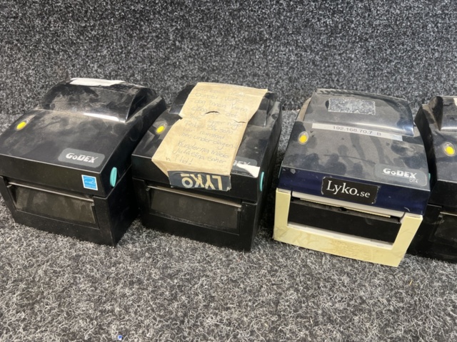 1447479-2 6 st Etikettskrivare GoDex