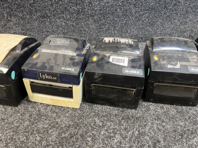 1447479-3 6 st Etikettskrivare GoDex