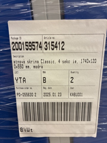 1448503-2 Wardrobe CLASSIC 4 sections