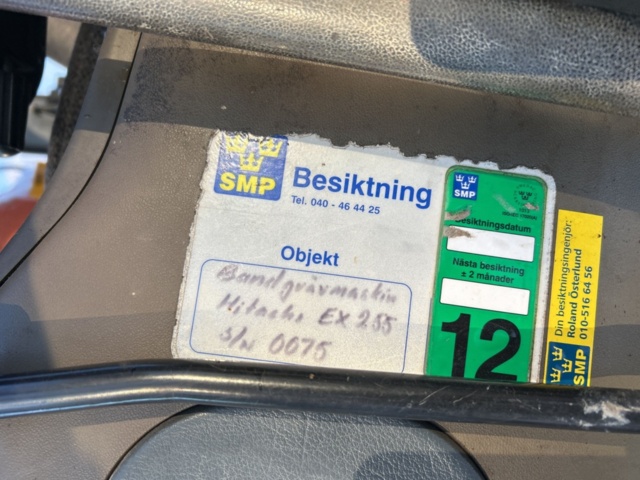 1430010-18 Crawler excavator with tiltrotator Hitachi EX255 -1999