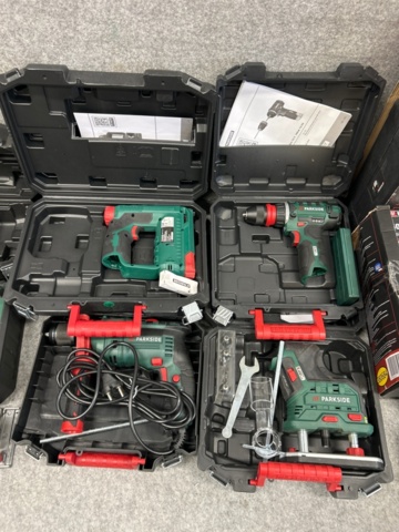 1436454-2 Samling med verktyg ca 70 st - Parkside