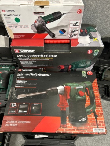 1436454-5 Samling med verktyg ca 70 st - Parkside