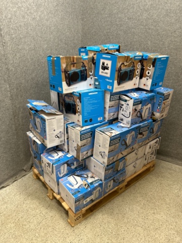 1436455-5 Steam cleaners about 30 pcs and Bluetooth radios about 7 pcs