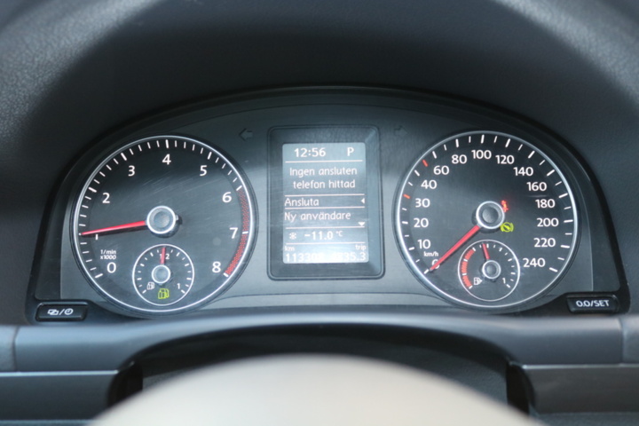 1416713-85 Volkswagen Touran 5-sätes 1.4 TGI EcoFuel DSG. 2013