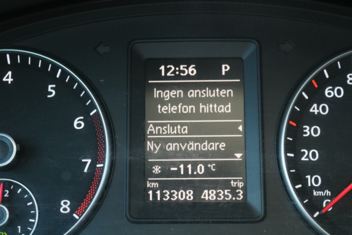1416713-87 Volkswagen Touran 5-sätes 1.4 TGI EcoFuel DSG. 2013