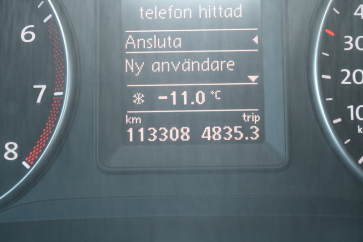 1416713-89 Volkswagen Touran 5-sätes 1.4 TGI EcoFuel DSG. 2013