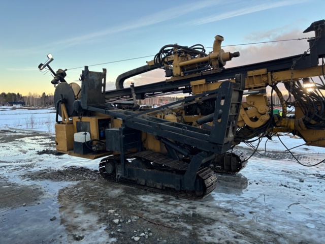 1416714-1 Drilling rig. Drill and drill trailer Gemsa Gemrock 45 (Repair object)