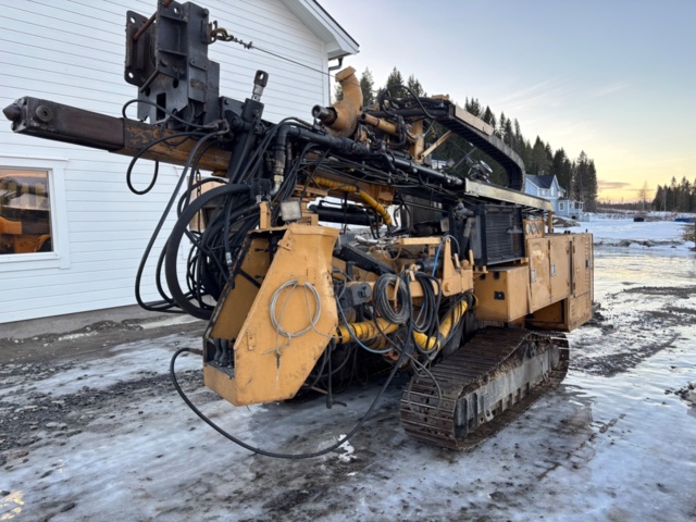 1416714-2 Drilling rig. Drill and drill trailer Gemsa Gemrock 45 (Repair object)