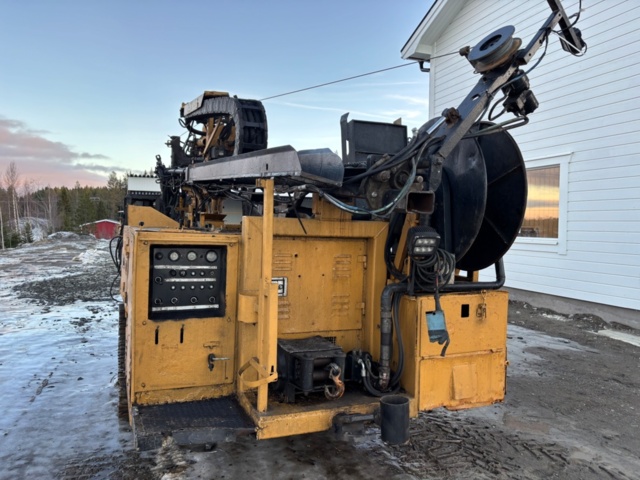 1416714-9 Drilling rig. Drill and drill trailer Gemsa Gemrock 45 (Repair object)