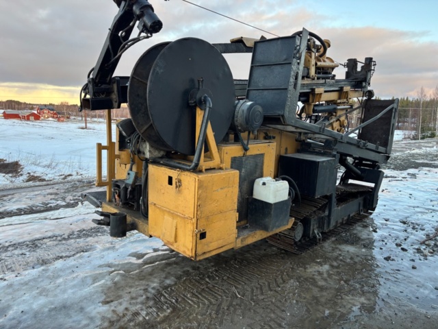 1416714-11 Drilling rig. Drill and drill trailer Gemsa Gemrock 45 (Repair object)