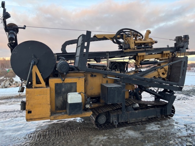 1416714-12 Drilling rig. Drill and drill trailer Gemsa Gemrock 45 (Repair object)