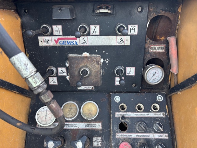 1416714-17 Drilling rig. Drill and drill trailer Gemsa Gemrock 45 (Repair object)