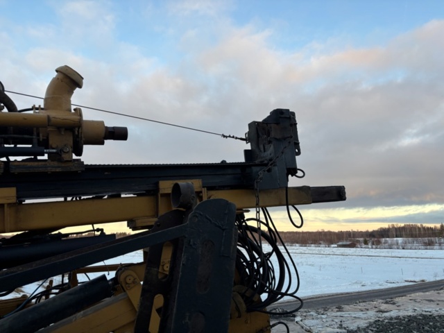 1416714-37 Drilling rig. Drill and drill trailer Gemsa Gemrock 45 (Repair object)