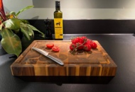 1448913 Cutting board Interbuild Golden Teak 400x300x40mm