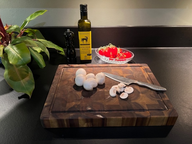 1448937-2 Cutting board Interbuild Brown 400x300x40mm