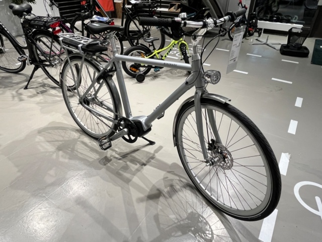 1423973-1 Elcykel - Monark e-Sture Silver 53 cm