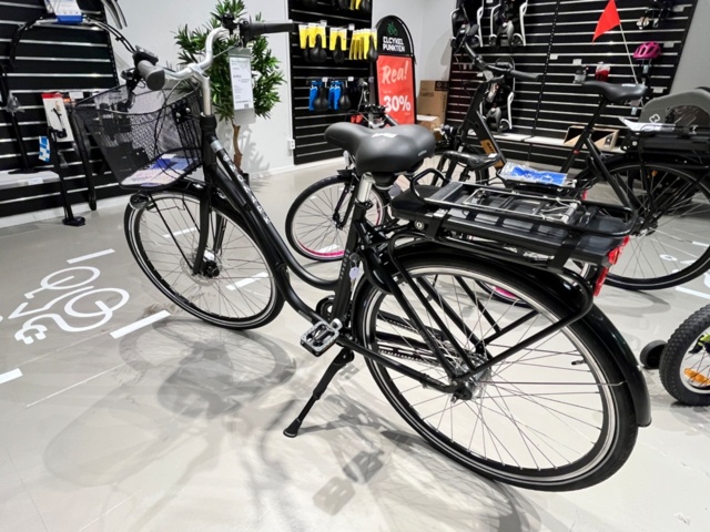 1423976-2 Elcykel - Monark e-Karin 7 Svart 51 cm