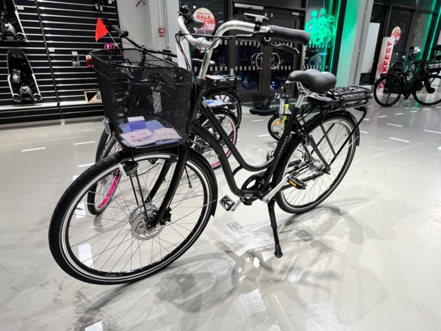 1423976-1 Elcykel - Monark e-Karin 7 Svart 51 cm