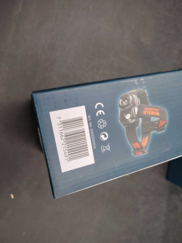 1449043-3 Pannlampa, 2 st - Mareld Halo 540 re, uppladdningsbar, 540 lm