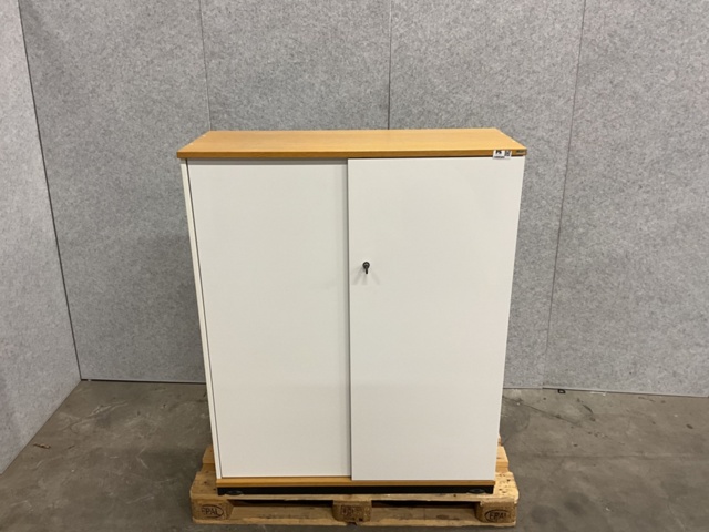 1449088-1 Cabinets with sliding doors for offices etc.