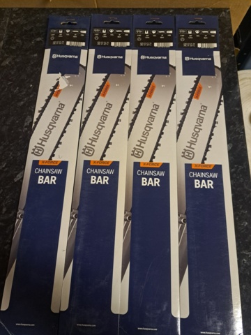 1271930-1 Husqvarna Chainsaw Bar 18" 4pcs