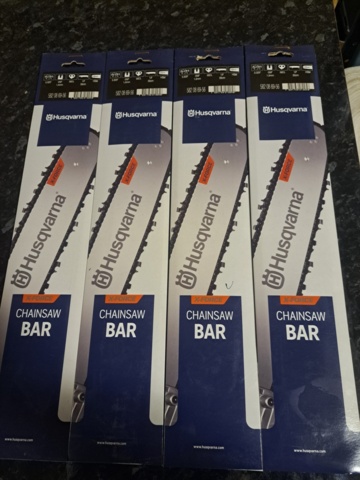 1271931-1 Husqvarna Chainsaw Bar 13" 4pcs