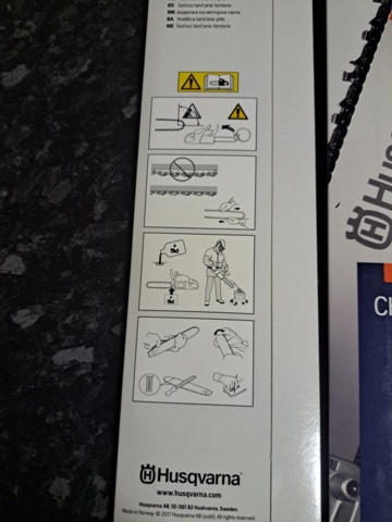 1271931-3 Husqvarna Chainsaw Bar 13" 4pcs