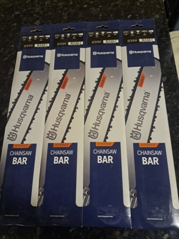 1271932-1 Husqvarna Chainsaw Bar 15" 4pcs