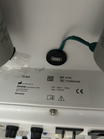 1435522-4 Fettreduceringsmaskin med tillbehör - Zimmer Z Lipo, -2019