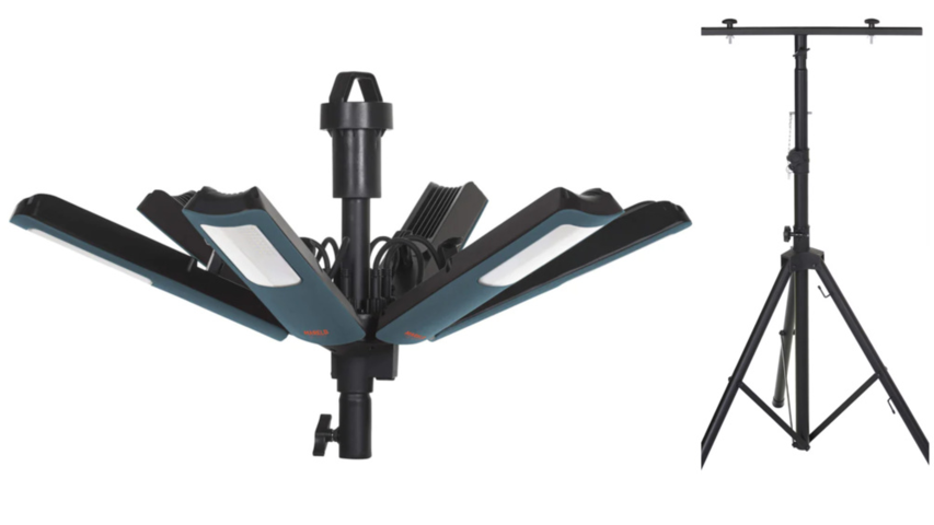 1449209-1 Arbetslampa och stativ – Mareld Starburst 23000 App + Stativ beam