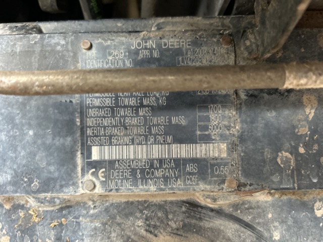 1423600-46 Kompakttraktor John Deere 4720 med frontlastare -2013