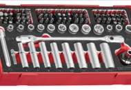 1449188 Bit and socket set 87 pieces – Teng Tools, 1/4" drive