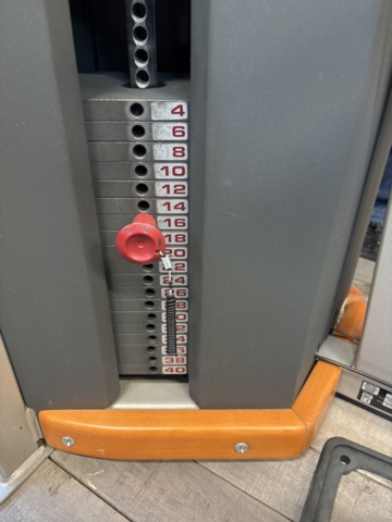 1372662-6 Shoulder and back exercise machine - HumanSport