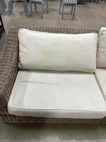 1410810-3 Utomhussoffa 3-sits med dynor