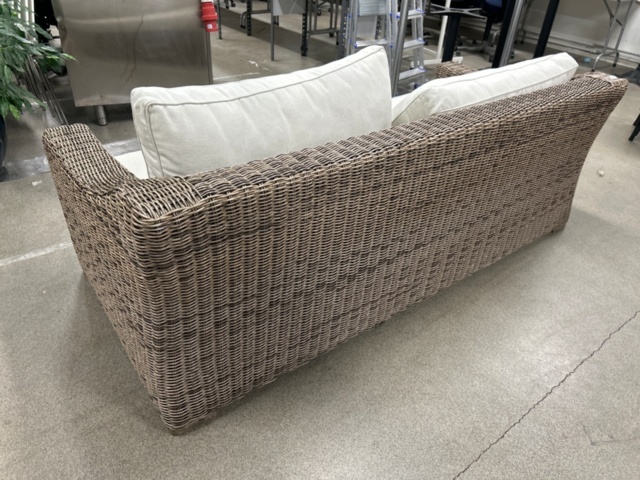 1410810-6 Utomhussoffa 3-sits med dynor