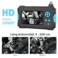 1449302-5 Inspektionskamera industriellt endoskop 4,3-tums skärm med 5 meter halvstyv kabel