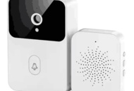 1449306 Videodörrklocka, 2 st, trådlös med lång batteritid och molnlagring