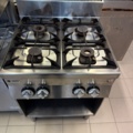 1352489-4 Wery gas stove with 4 burners and base cabinet