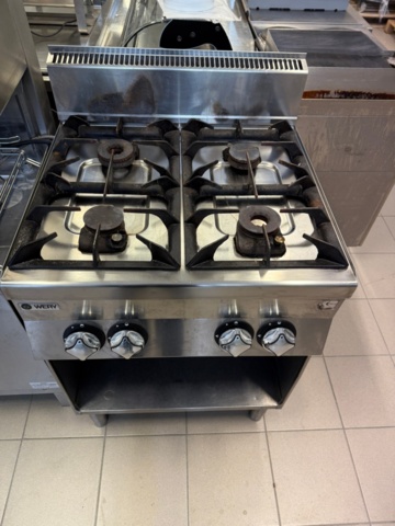1352489-4 Wery gas stove with 4 burners and base cabinet
