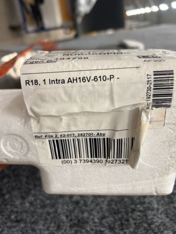 1449341-4 Diskbänk Intra AH16 Vänster